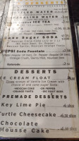 Almera Park Apart menu