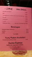 Familia Wok Pasta menu