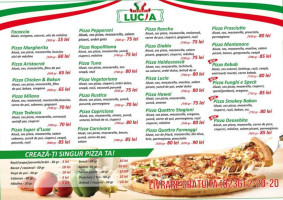 Lucia Pizza inside