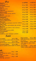 Caffe Podi menu