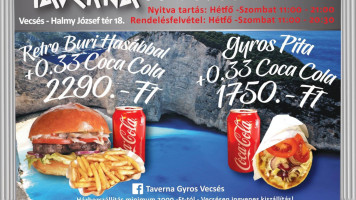 Taverna Gyros food