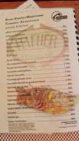 Hafner Vendéglő menu
