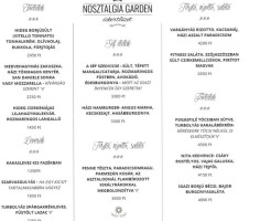 Villa Medici And menu