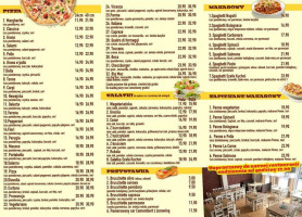 Rucola Pizza E Pasta menu