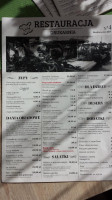 Drukarnia menu