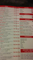 Pizzeria Mrówka menu