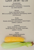 PietraszÓwka menu