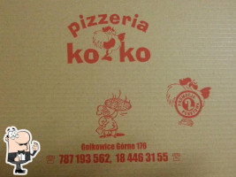 Pizzeria Koko menu