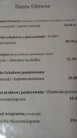 Szofer menu