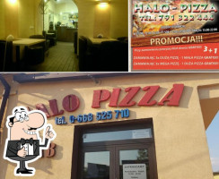 Halo-pizza inside