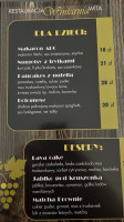 Winiarnia menu