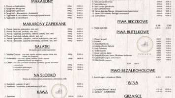 Pizzeria Toscania menu