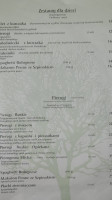 Gościniec Pod Lipą menu