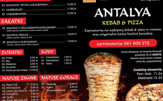 Antalya Kebab Pizza Turecka food