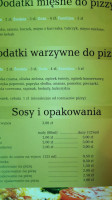 Pizzeria Czardasz menu