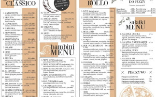 Pizzeria Rollo Żagań menu