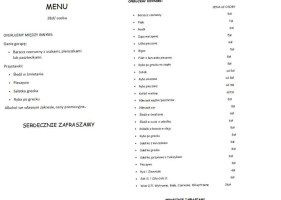 Zloty Kot menu