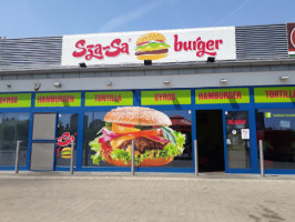 Sza-sa Burger food