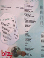 Bizz menu