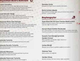 Bistro Primemall menu