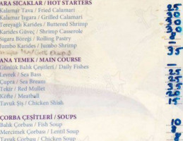 Terzi Mustafanın Yeri menu