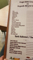 Eliz Cafe menu