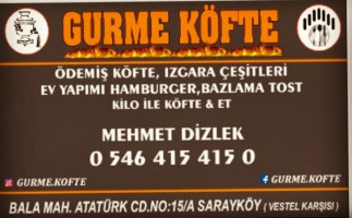 Gurme Köfte food