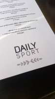 Daily Sport menu