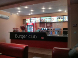 Burger Club inside