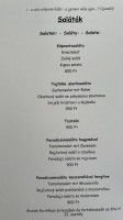 Szigeti Csárda menu