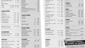 Pub-lik Bistro menu