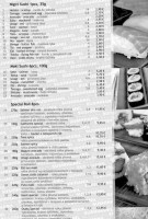 Sushihanil menu