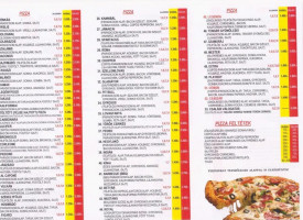 Pizza 6 Gyros Bár menu