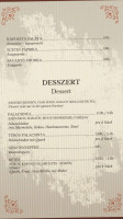 Messzilátó Csárda menu