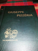 Giuseppe Pizzéria menu
