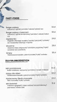 Platinum Budzyn menu