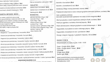 PPHU Rozanski Ryszard I Restauracja Pod Rozami menu