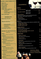 Cafe Desa menu