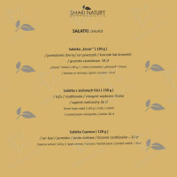 Smaki Natury menu