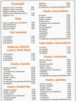 Azja Kępno menu