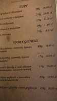 Karczma Maciejówka K/ojcowa menu