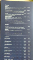 Jagoda menu