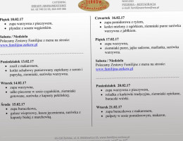 Familijna Żerków Catering Pizzeria menu