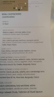 Amber Room menu