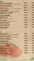 Pizzeria Al Piano menu