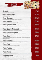 Trentino Bistro&pool menu