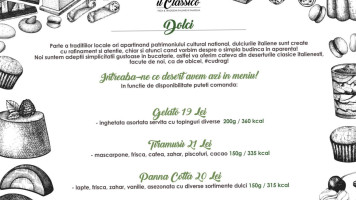 Il Classico Timisoara menu