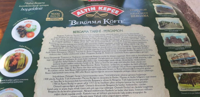 Altin Kepce Bergama Meatball food