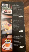 Tramonto Kafe Restoran menu