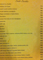 Cafe Neuhaus menu